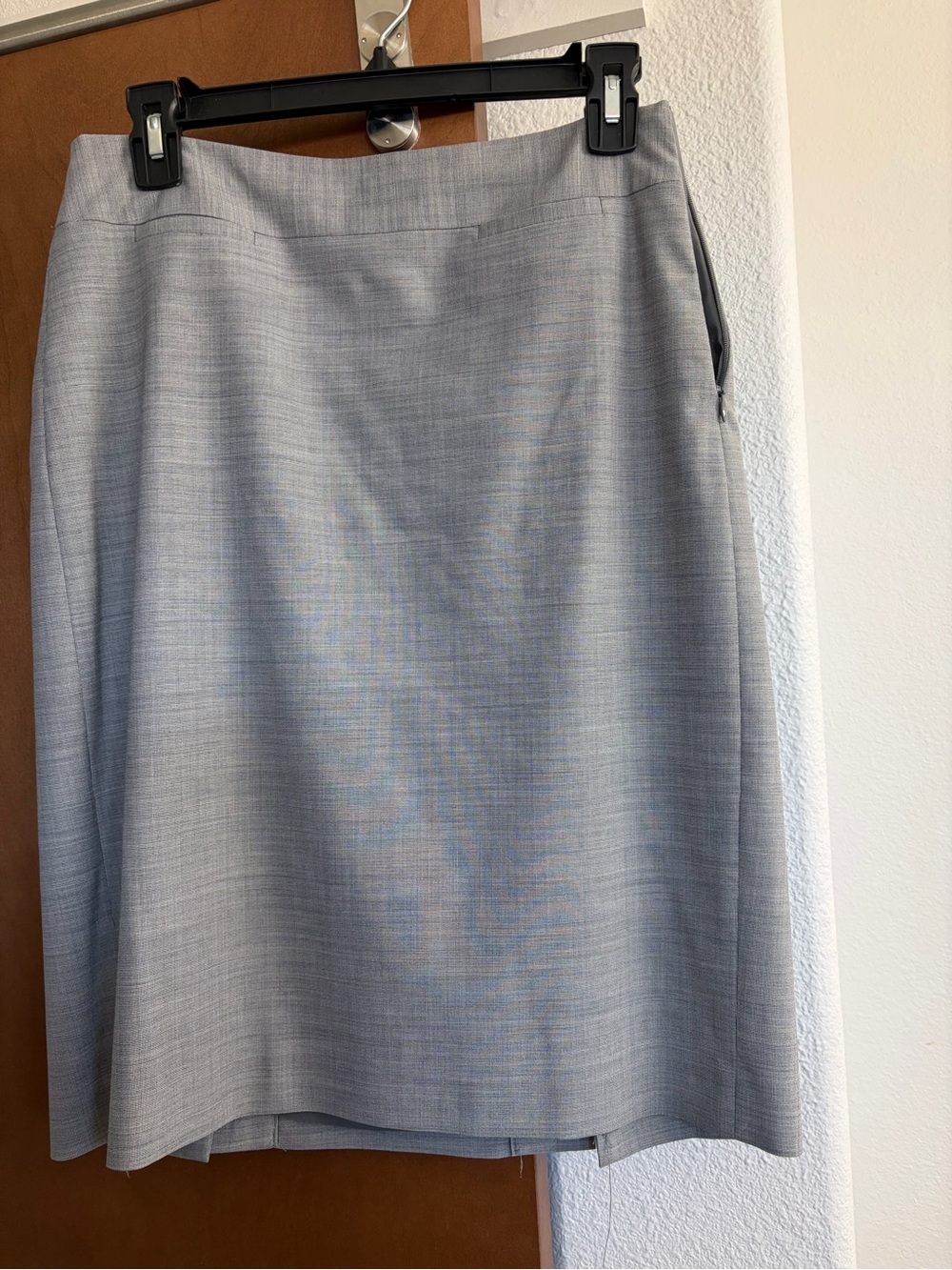 Classic Gray Women's Pencil Skirt